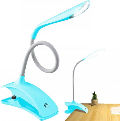LAMPA DO ŠKOLY DOTYKOVÉ LED STOJATÉ S KLIPOVOU LAMPOU