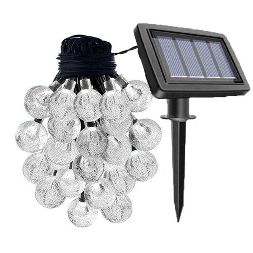Solárne girlandové záhradné svietidlá BALLS 20x LED