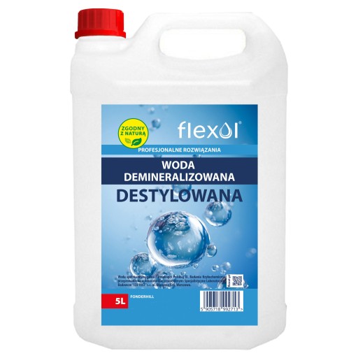 Demineralizovaná destilovaná voda 5L