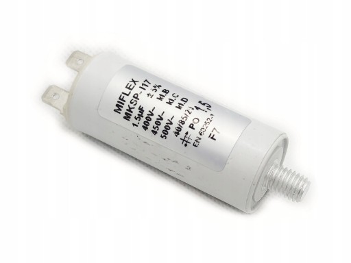 Kondenzátor 1,5uF +/- 5% MIFLEX MKSP-I17 Motor