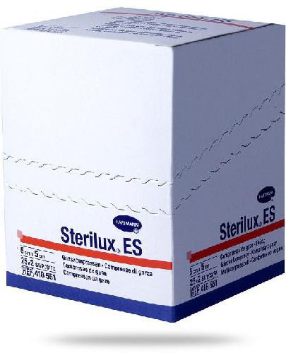 Sterilux ES, sterilné obklady 5x5 cm, 2x25 kusov