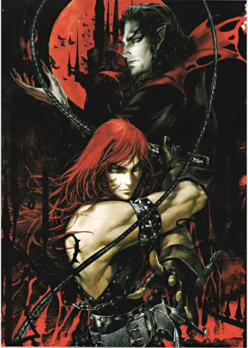 Plagát anime Manga Castlevania CAS_040 A3