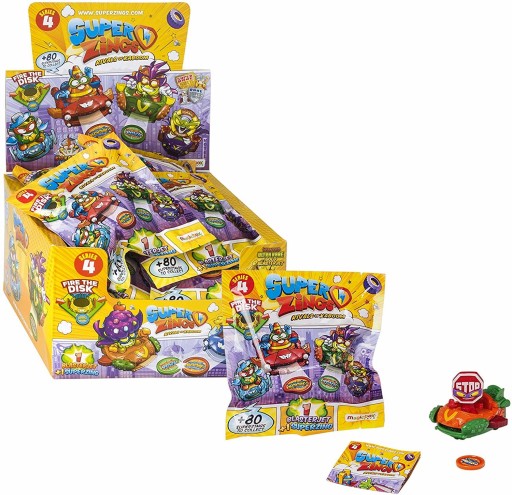 SUPER ZINGS SÉRIA 4 BLASTER JET VOZIDLO + OBRÁZOK