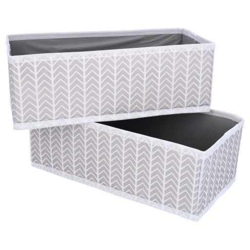 ORGANIZÁTOR ZÁSUVKY textilný box, spodná bielizeň, úložný košík 2x