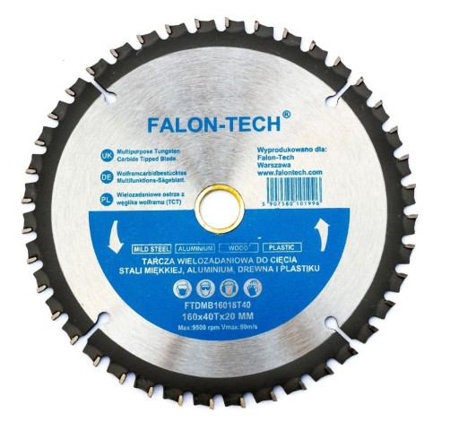 VIACÚČELOVÝ PÍLOVÝ DISK TCT FALON-TECH 160 40 zubov