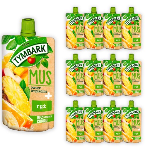 Tymbark snack na 2 raňajky ryža + tropické ovocie 100 g