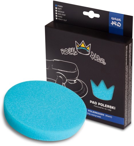 Royal Finish Pad (modrá) - 80 mm