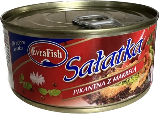 Pikantný makrelový šalát 300g
