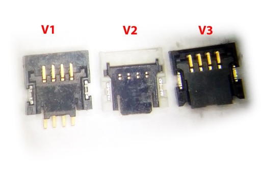 4 PIN V3 konektor používaný v konzolách Nintendo