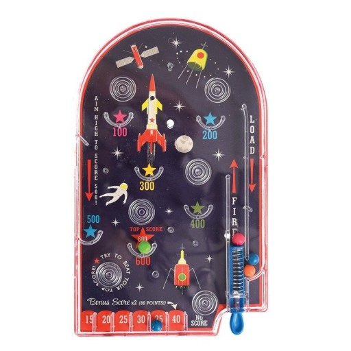Prenosná arkádová stolová hra Pinball 3+