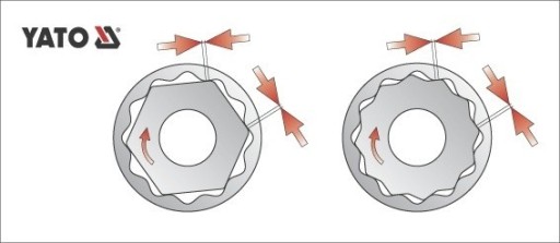 1/2 šesťhranná objímka 17 mm YT-1279 YATO
