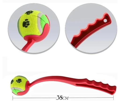 HRAČKA PRE PSA VYPÚŠŤAČAČ LOWER DART GALL S MIX LOPTOU