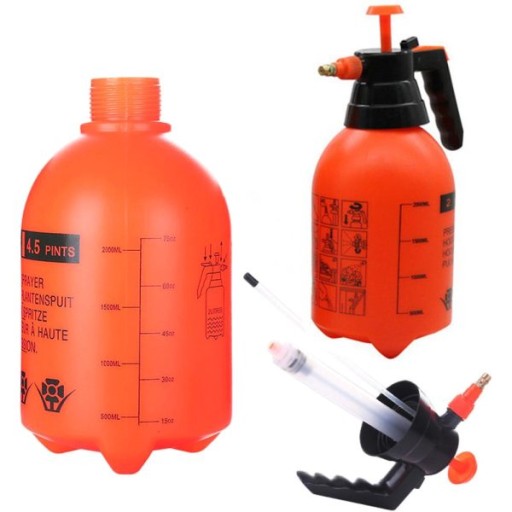 TLAKOVÝ RUČNÝ ROZPRAŠOVAČ EFEKTÍVNY ROZSTREKOVAČ 2 LITRE HML