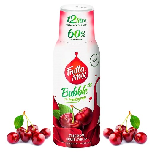 Sirup do Soda FruttaMax CHERRY karbonizátor 500 ml na 12 l