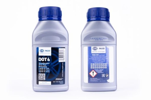 Brzdová kvapalina DOT4 HELLA 8DF355360001