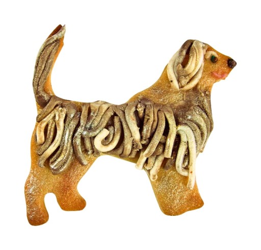 Formička v tvare psíka - ZLATÝ RETRIEVER 7,5 cm