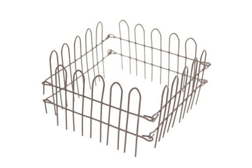 MINI ZÁHRADKA - Plot, hnedý, 4-dielny - 6cm