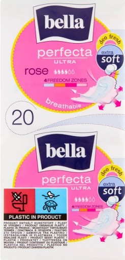 BELLA Perfect Ultra podložky s krídelkami 20 ks