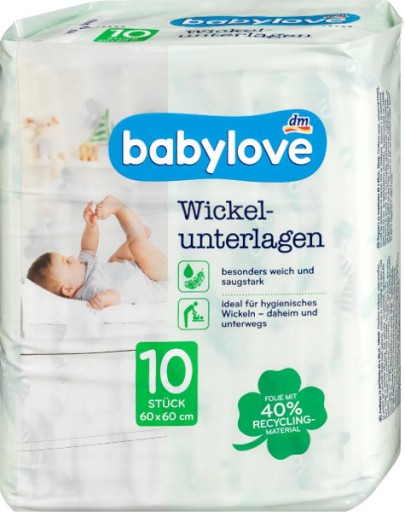 Prebaľovacie podložky Babydream 60 x 60