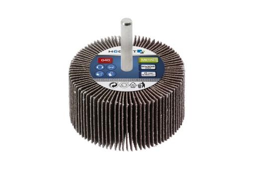 Brúsny kotúč namontovaný lamelový 60x30x6 G120 Hogert