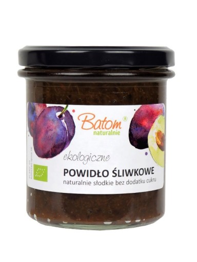 BIO SLIVKOVÝ DŽEM BEZ CUKRU 340g BIO