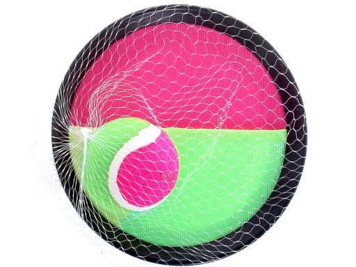 CATCH BALL Veľké pádla na suchý zips Arcade GAME Throw and Catch + BALL