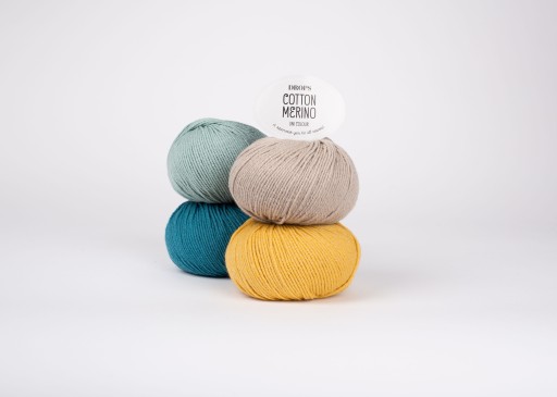 Priadza Drops Cotton Merino 03 Béžová