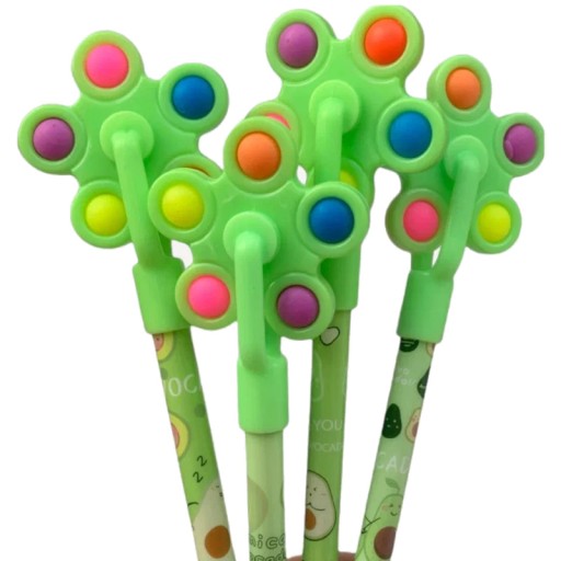PEKNÉ MODRÉ PERO PRE ŠKOLSKÚ SPINNER POP IT