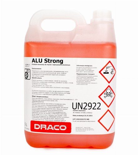 Silná kyselina na hliník, DRACO ALUSTRONG ráfiky, ALU STRONG Aluminium WHEELS