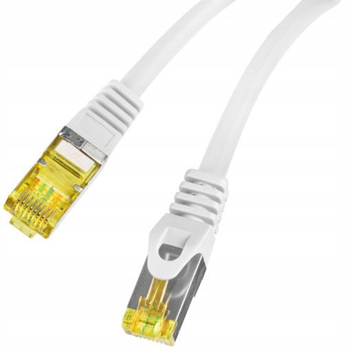 Patchcord S/FTP RJ45 kábel Cat.6a 0,5m Lanberg sivý S/FTP LSZH