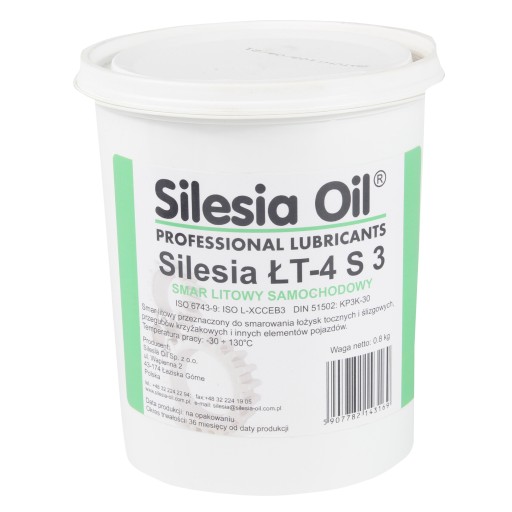 SILESIA GREASE ŁT4 S3 0,8KG PLAST