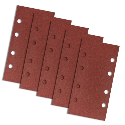 Brúsny papier na suchý zips 93 x 185 mm, K240, 5 ks,