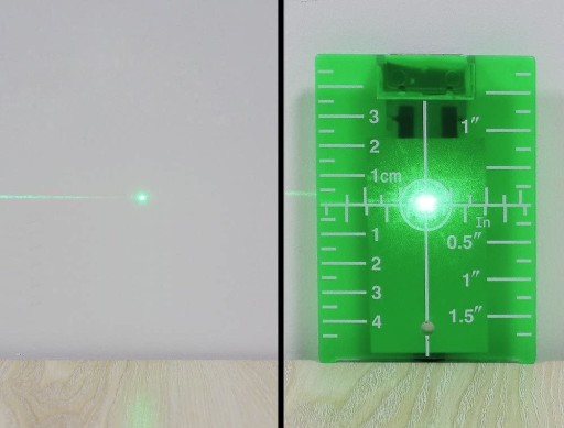 PLYTÝ LASEROVÝ ZAMERACÍ ŠTÍT PRE HORIZONTÁLNY LASER