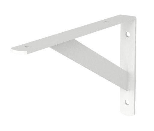 1x podpera police 200x125 <3mm> BIELA podpera držiak police okenný parapet