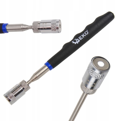 TELESKOPICKÝ MAGNETICKÝ UCHOVÁVAČ 80CM + LED