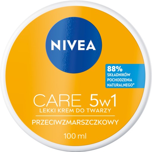 NIVEA CARE 5v1 Krém na tvár proti vráskam proti starnutiu 100 ml