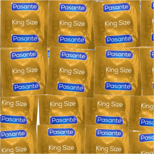 PASANTE KING SIZE latexové kondómy, veľkosť XL, 25 ks.
