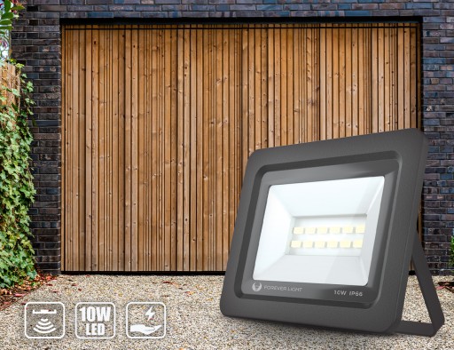 LED reflektor halogénová pracovná lampa 10W biela