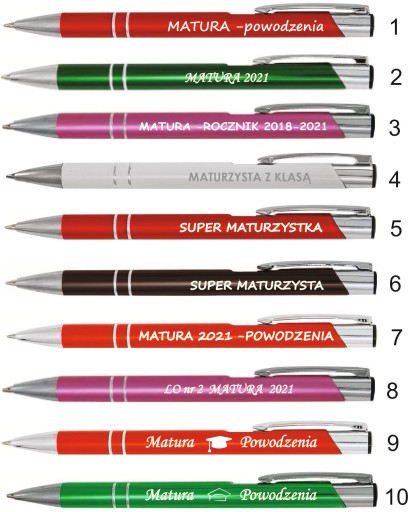 HAPPY BALLPOINT - MATURA - SKÚŠKA - 8 TRIED - ČIERNA NÁPLŇ