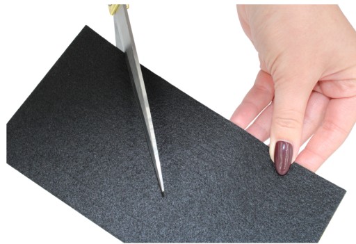 Plsť na rezanie pod nábytok, 1 ks BLACK DURABLE
