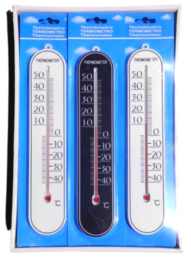 Vnútorný/vonkajší teplomer s dvojitou stupnicou -30*C až +50