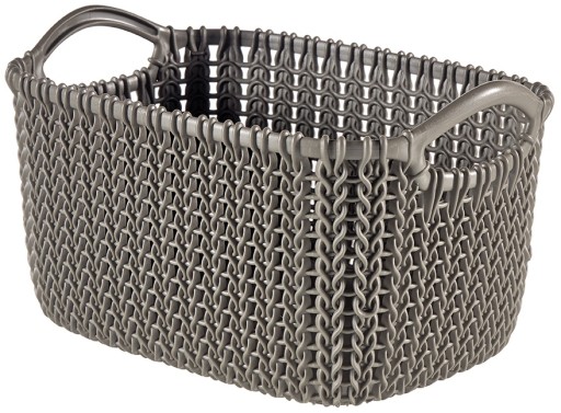 Košík, obdĺžnikový kôš KNIT XS CURVER