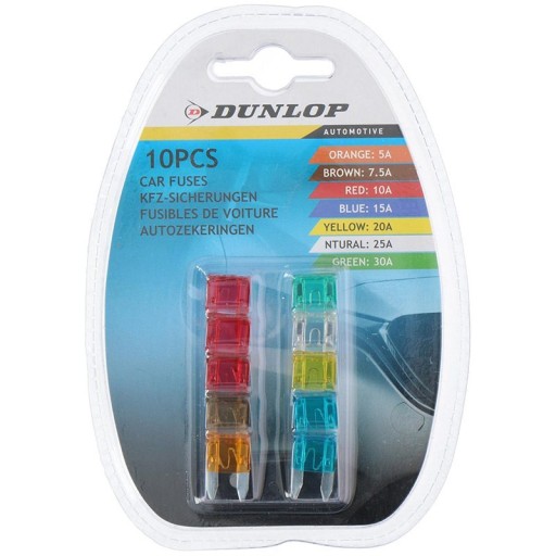 Dunlop - Auto poistky 10 ks.