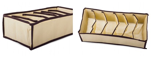 W2X50 ORGANIZÁTOR NA PLÁNO DO ŠATNÍKA 6 PONOŽOK 89035-88608