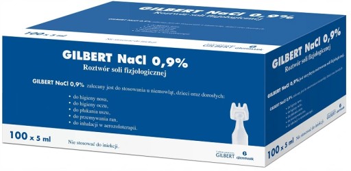 FYZIOLOGICKÁ SOĽ PRE BOJČATÁ AMPULKY NA INHALACIU NaCl 0,9% 5x5ml