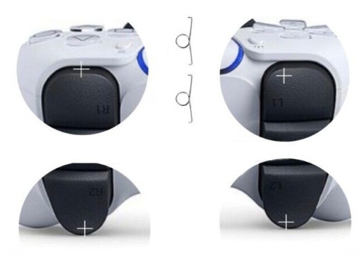 SPÚŠKY R1 L1 R2 L2 PRUŽINY PRE DUALSENSE PS5 V1 PAD BDM-010