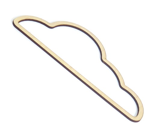 PLYWOOD CLOUD ZÁKLAD PRE MACRAME DREAMCATCHER MA56