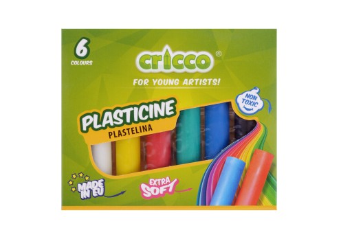 CRICCO plastelína 6 farieb
