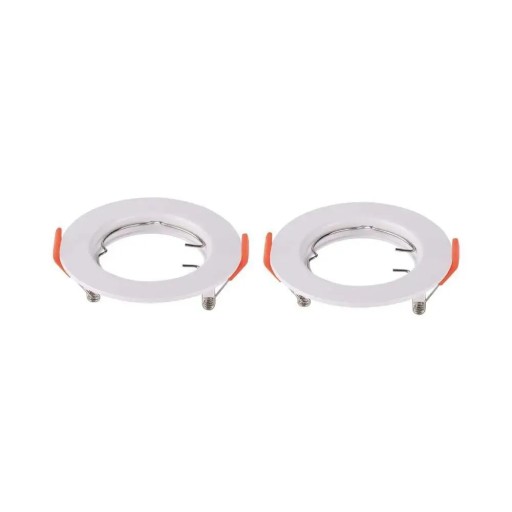 V-TAC GU10 očko zapustené okrúhle biele (balenie 2 ks) VT-929-W 3 roky