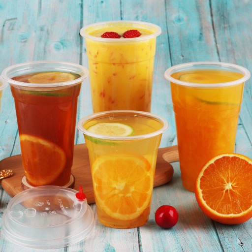 HAKE BUBBLE ČAJOVÉ hrnčeky s vypuklým viečkom ECO 400ml 50KS